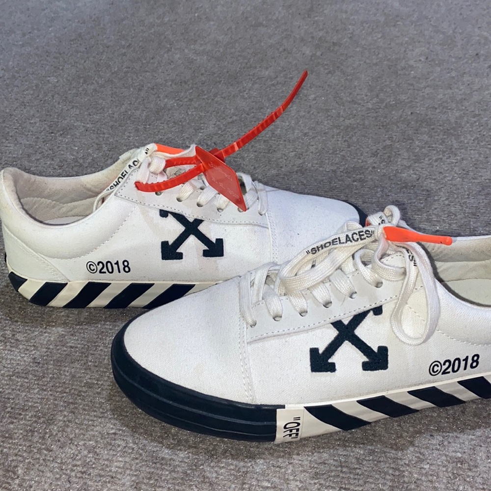 2018 Off-White Vulcanized Shoes Sneaker 40